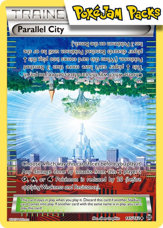 Parallel City (LP) - 145/162 - Uncommon - Breakthrough - Pokemon TCG