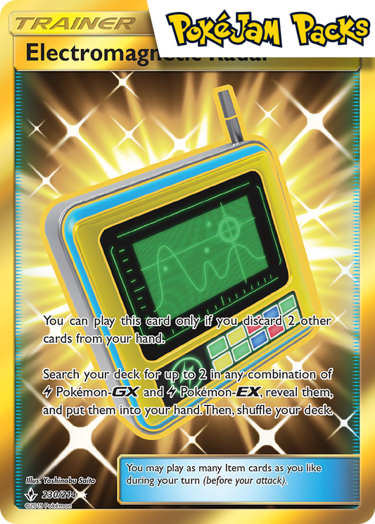 Electromagnetic Radar - 230/214 - Secret Rare - Unbroken Bonds - Pokemon TCG