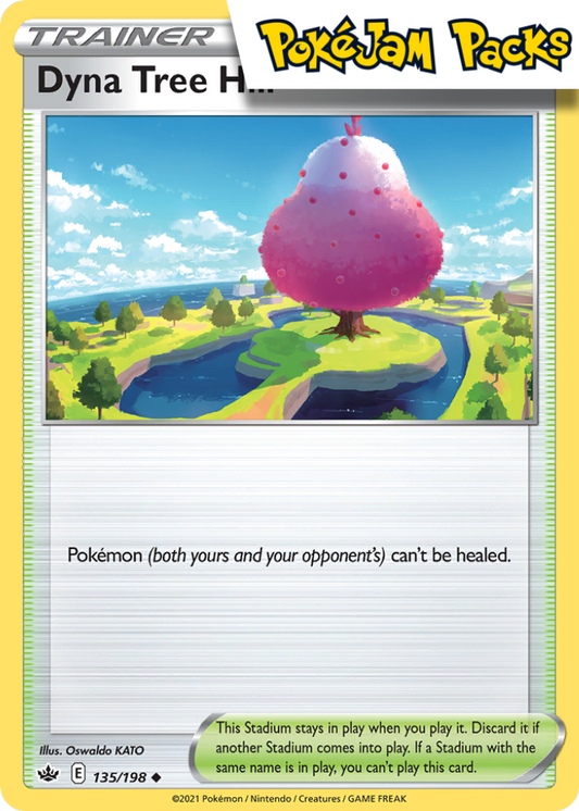 Dyna Tree Hill - 135/198 - Uncommon - Chilling Reign - Pokemon TCG