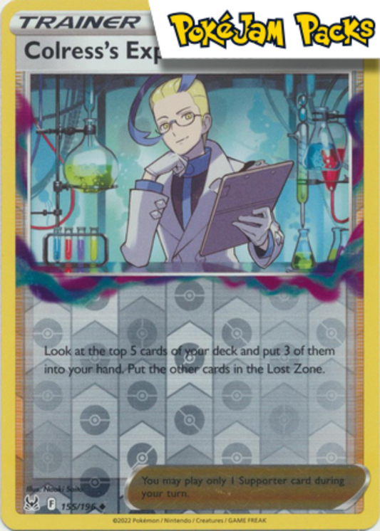 Colress's Experiment - 155/196 - Uncommon Reverse Holo - Lost Origin - Pokemon TCG