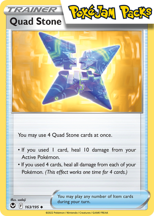 Quad Stone - 163/195 - Uncommon - Silver Tempest - Pokemon TCG