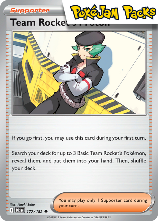 Team Rocket's Proton - 177/182 - Uncommon Reverse Holo - Destined Rivals - Pokemon TCG