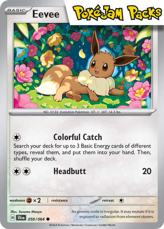 Eevee - 050/064 - Common - Shrouded Fable - Pokemon TCG