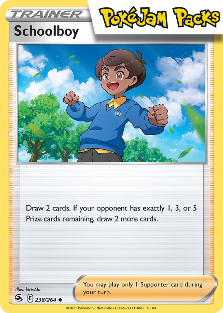 Schoolboy - 238/264 - Uncommon - Fusion Strike - Pokemon TCG