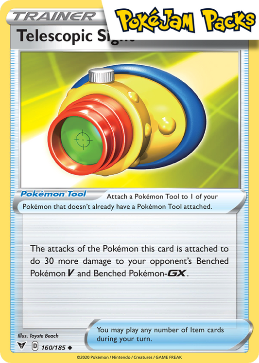 Telescopic Sight - 160/185 - Uncommon - Vivid Voltage - Pokemon TCG