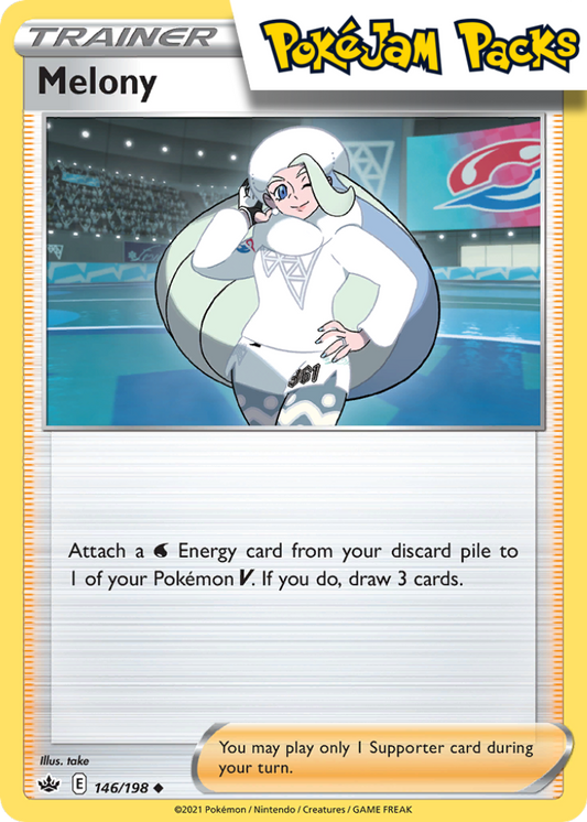 Melony - 146/198 - Uncommon - Chilling Reign - Pokemon TCG